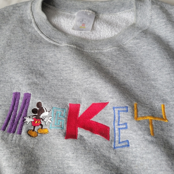Vintage Mickey Mouse Sweaterhsirt - Picture 3 of 3